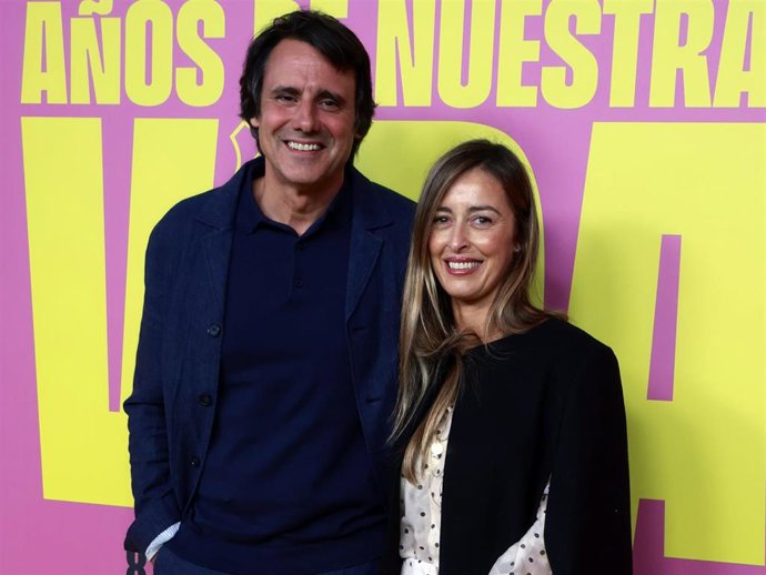 Ion Aramendi y María Amores durante el estreno de la la película 'Los mejores años de nuestra vida'