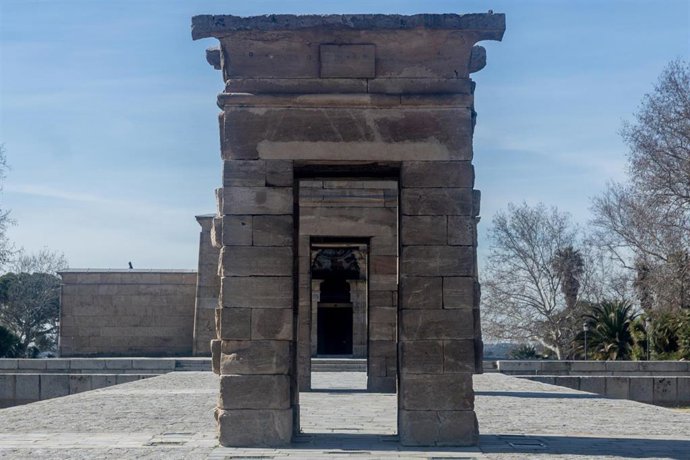 Archivo - El Templo de Debod, a 26 de febrero de 2025, en Madrid (España).