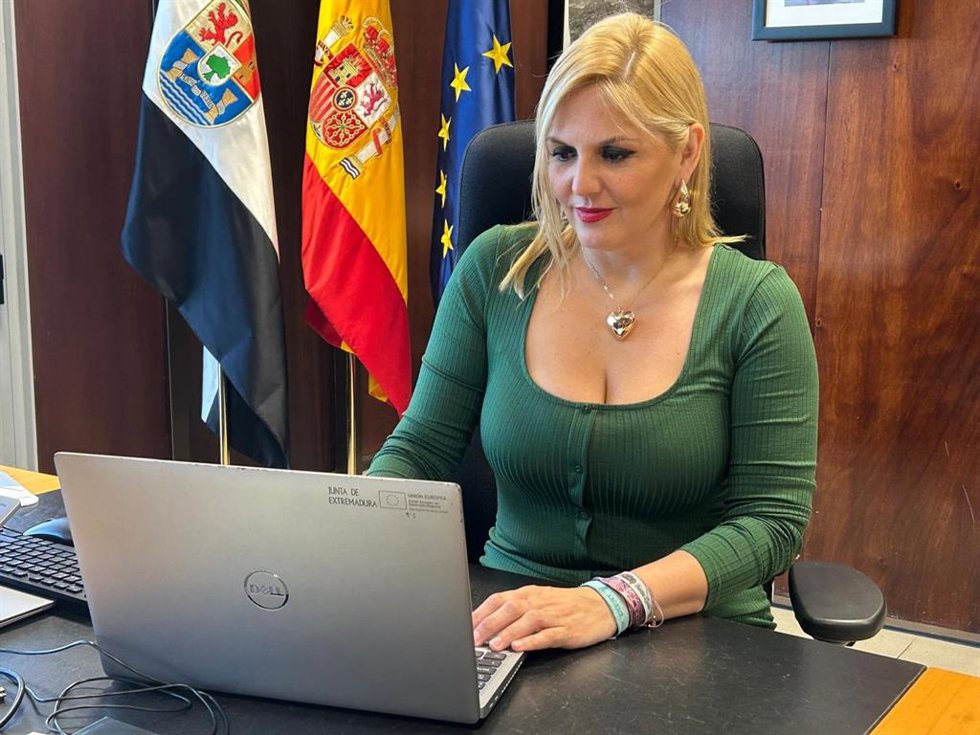 La consejera de Hacienda y Administración Pública, Elena Manzano, en una foto de archivo