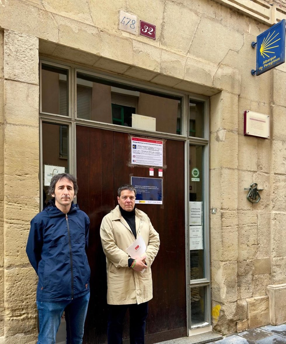 El PSOE lamenta la "poca sensibilidad" que demuestra el Ayuntamiento de Logroño hacia el peregrino y critica su gestión