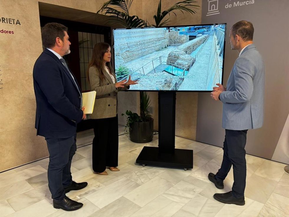Presentación del nuevo contrato de conservación y cuidado del patrimonio arqueológico municipal de Murcia