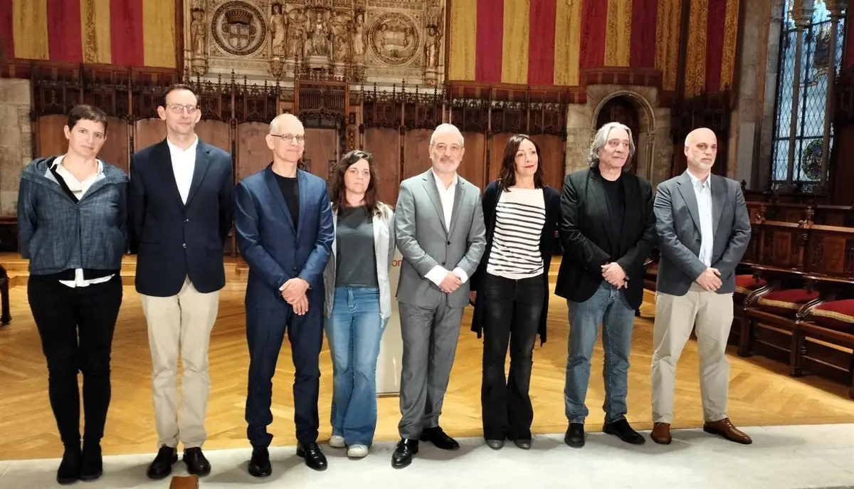 Presentación del programa de Arte Público de Barcelona. - EUROPA PRESS