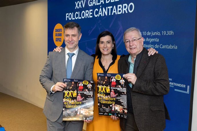 Presentación de la XXV Gala del Folclore Cántabro