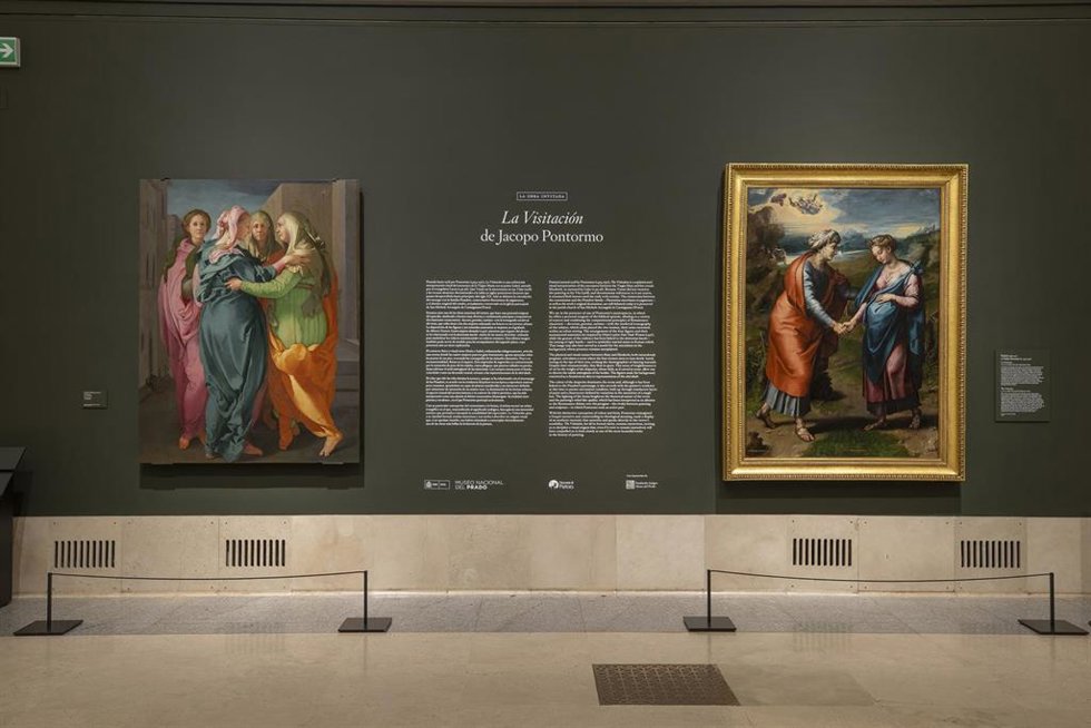 Imagen de 'La Visitación', del pintor italiano Pontormo