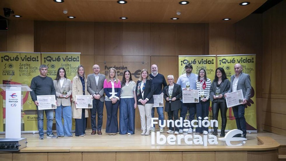 Almazara Ecológica de La Rioja, Almazara Riojana, Trujal de Galilea y selección de frutas y verduras Mónica, ganadores del X concurso a la calidad del mejor aceite de La Rioja 2026