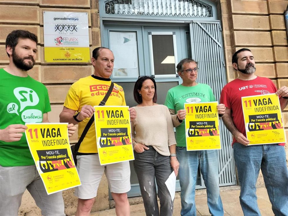 La Plataforma en Defensa de l'Ensenyament Públic califica de "burla" la carta de Carmen Ortí: "Es inadmisible".