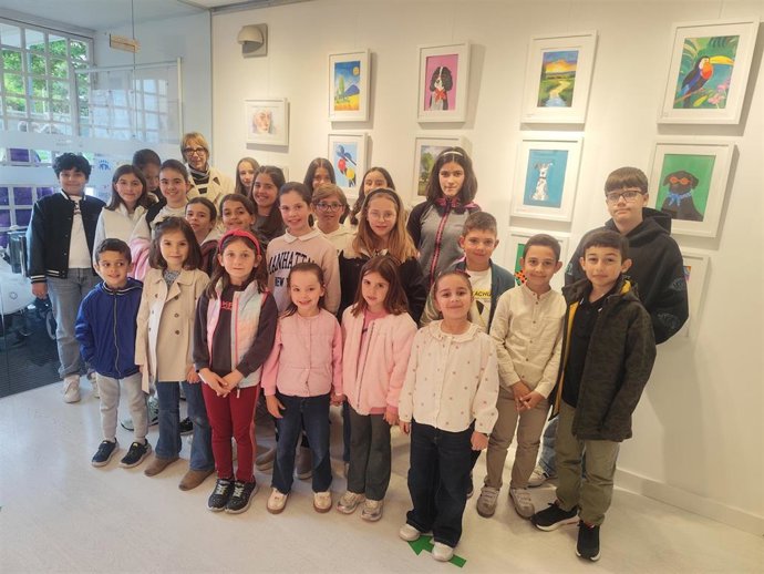 'Iniciarte' Del Centro Fundación Caja Rioja De Arnedo Muestra Trabajos Del Alumnado De Yolanda Simón