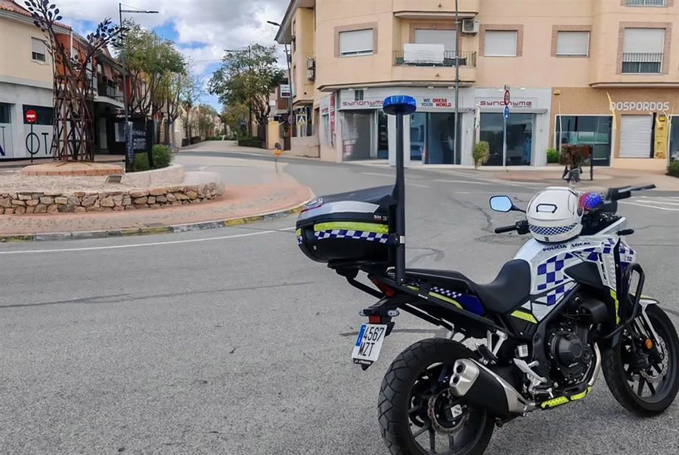 Una rotonda en Las Torres de Cotillas
