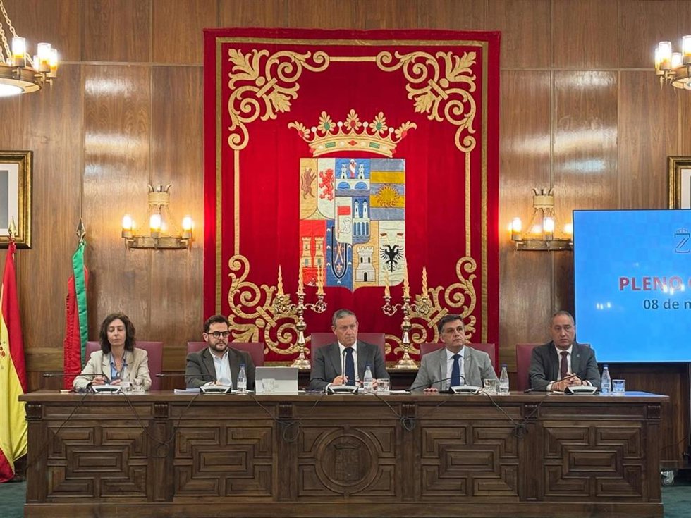Pleno de la Diputación de Zamora.