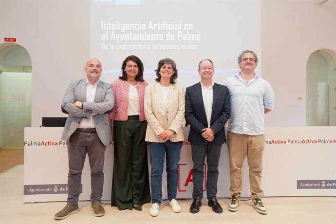 Jornadas de inteligencia atificial en el Ayuntamiento de Palma.
