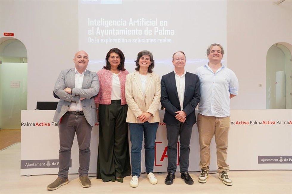 Jornadas de inteligencia atificial en el Ayuntamiento de Palma.