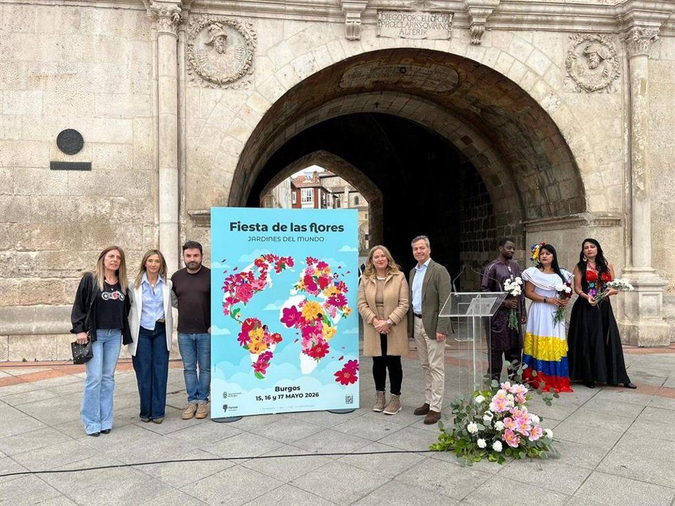 Presentación de la Fiesta de las  Flores.