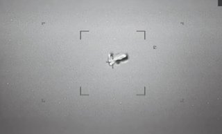 Objeto volador no identificado sobre Japón en el año 2024 (imagen de archivo)