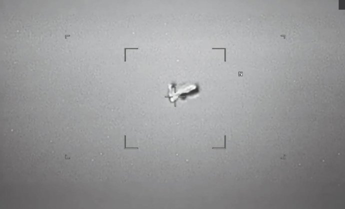 Objeto volador no identificado sobre Japón en el año 2024 (imagen de archivo)
