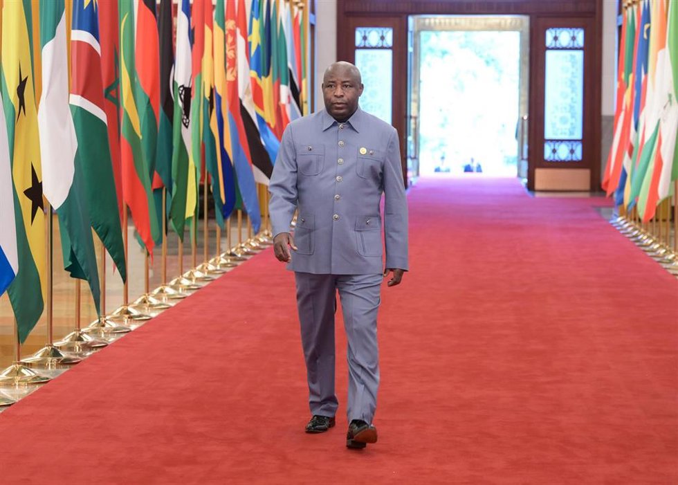 Archivo - El presidente de Burundi, Evariste Ndayishimiye 
