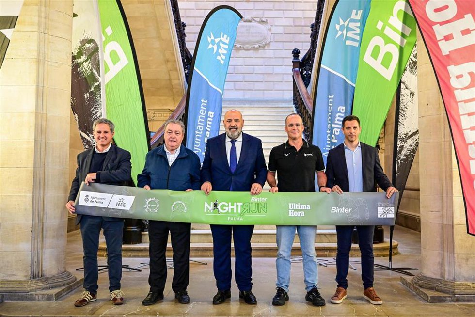Más de 4.000 personas participarán este sábado en la carrera nocturna Binter NightRun Palma
