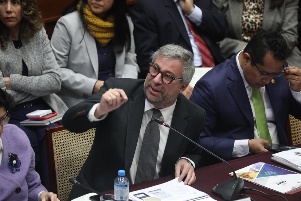 Archivo - El exjefe de la oficina electoral de Perú Piero Corvetto