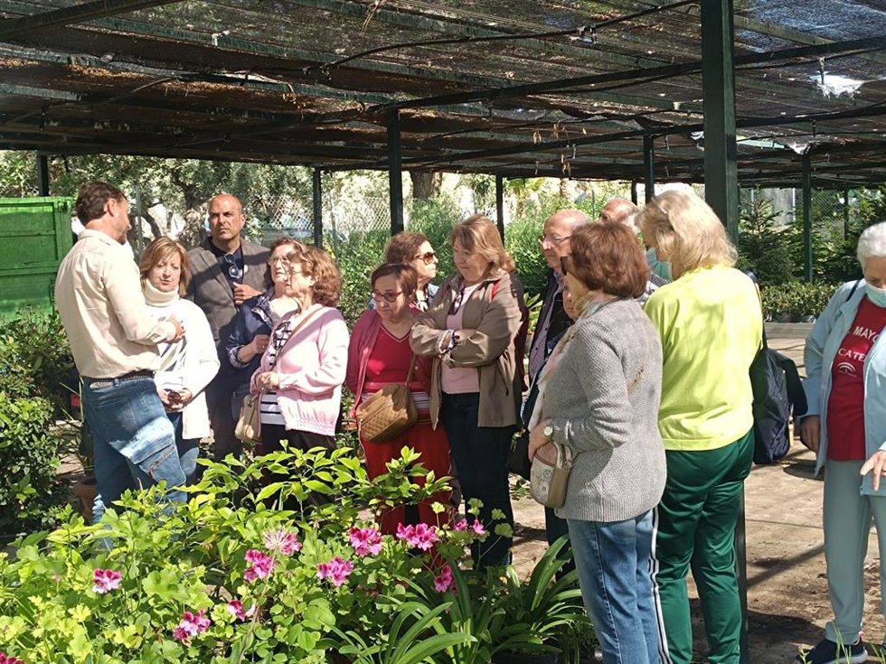 Visita al vivero municipal