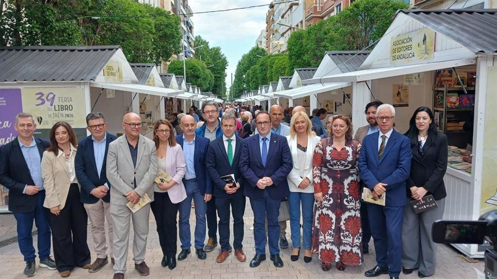Inauguración de la Feria del Libro de Jaén.