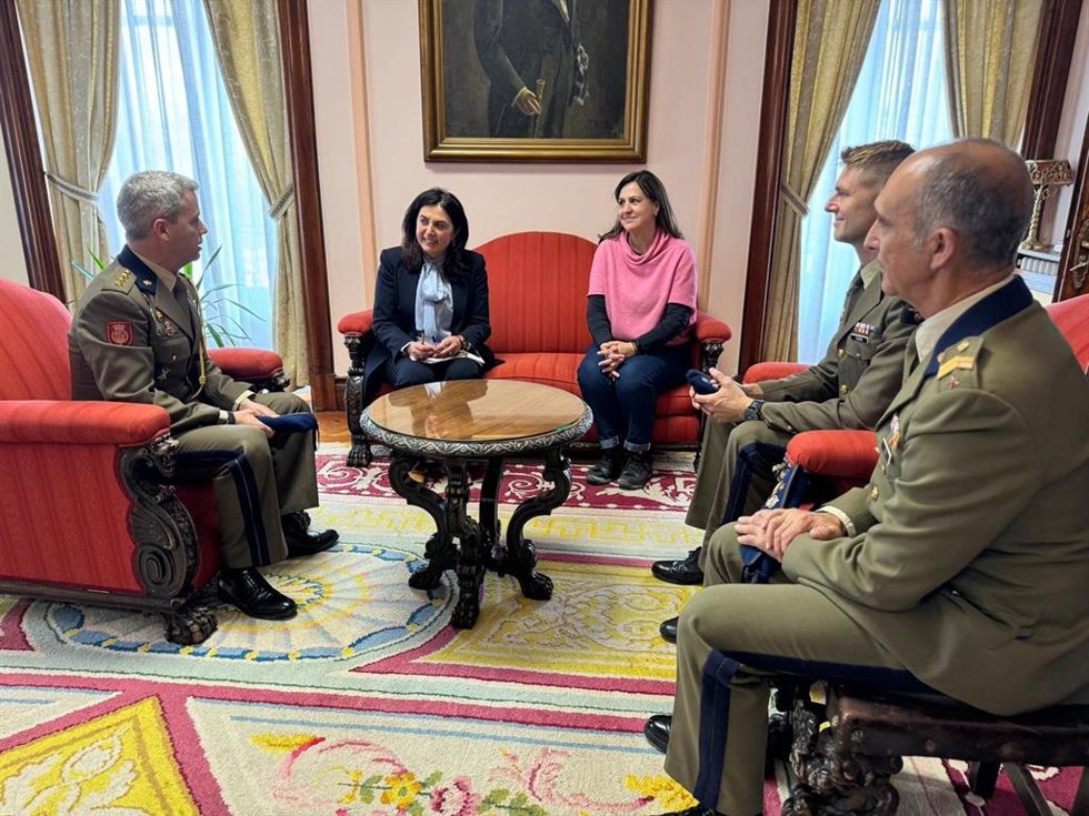 Candia y Reigosa en la recepción.