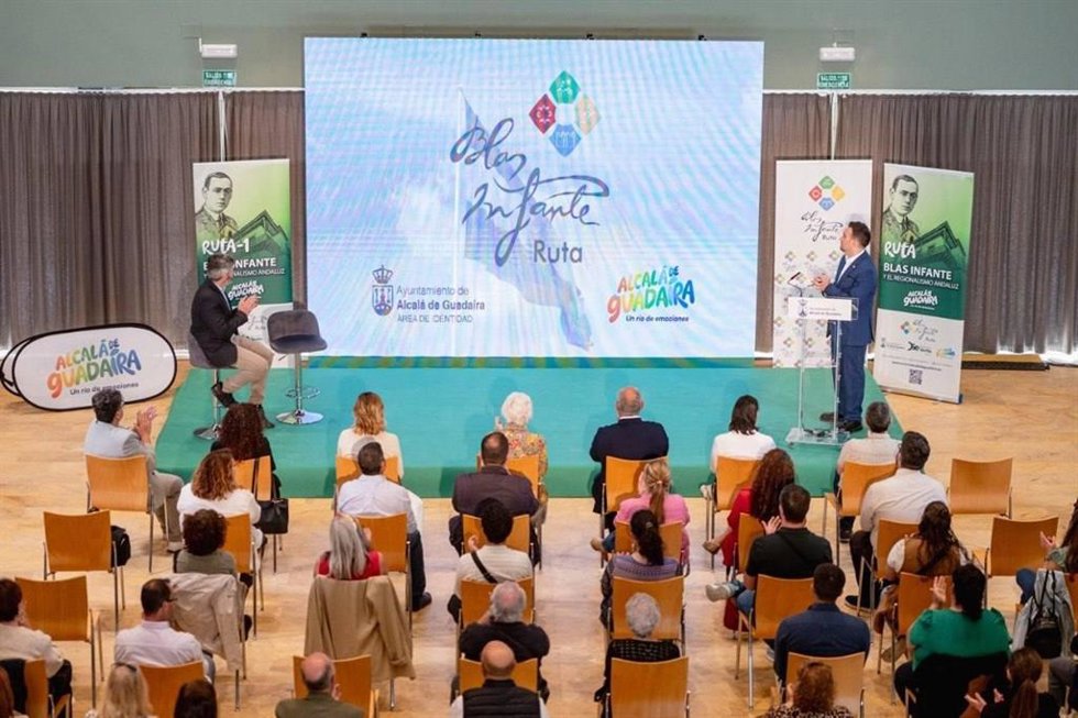 Imagen de la presentación de la Ruta de Blas Infante.