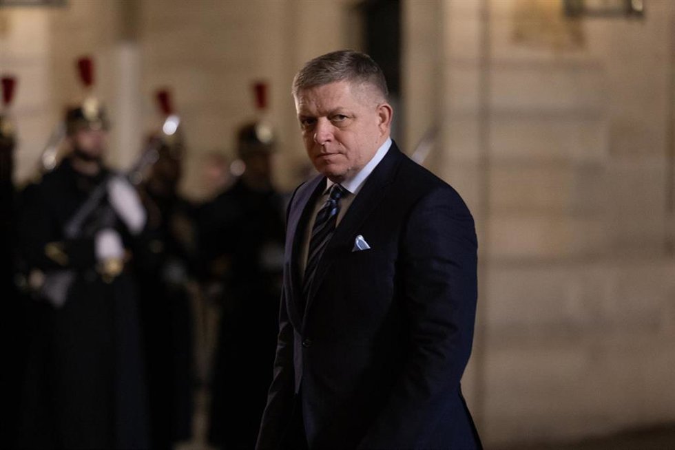 Archivo - El primer ministro eslovaco, Robert Fico.