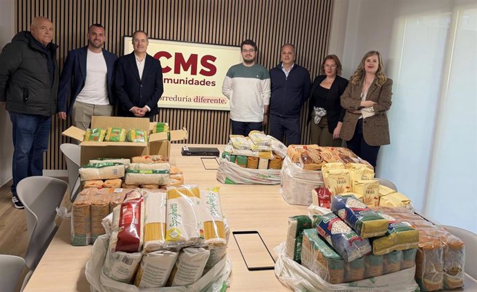 CMS Comunidades entrega al Banco de Alimentos de La Rioja 147 kilos