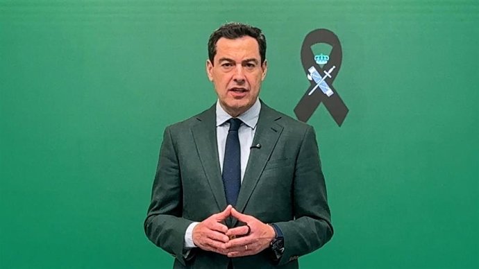 El presidente de la Junta de Andalucía, Juanma Moreno.