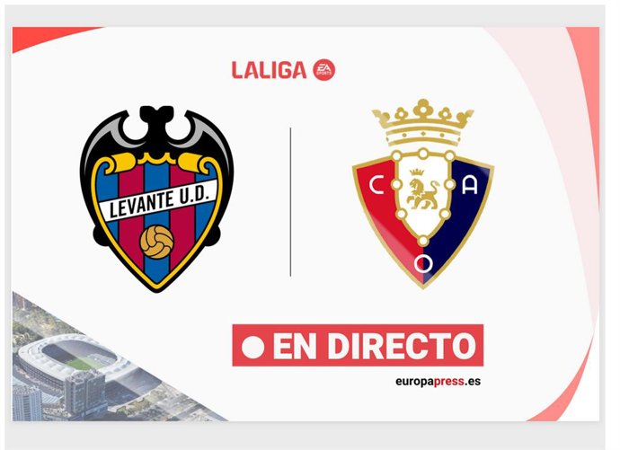 Onces Iniciales confirmados: Levante - Osasuna: resumen y estadísticas del partido de la jornada 35 de LaLiga EA Sports