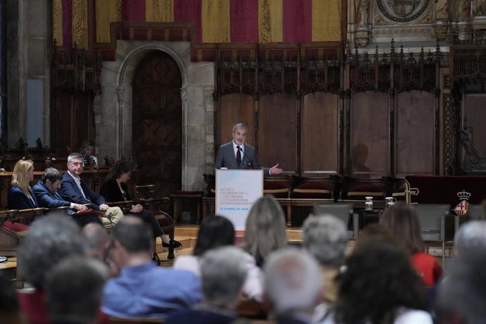 El alcalde de Barcelona, Jaume Collboni