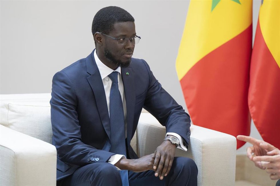 Archivo - El presidente senegalés, Bassirou Diomaye Faye