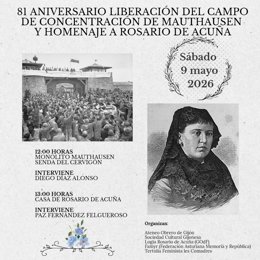 Dos actos de memoria histórica en Gijón recuerdan a las víctimas del nazismo y a Rosario de Acuña este sábado