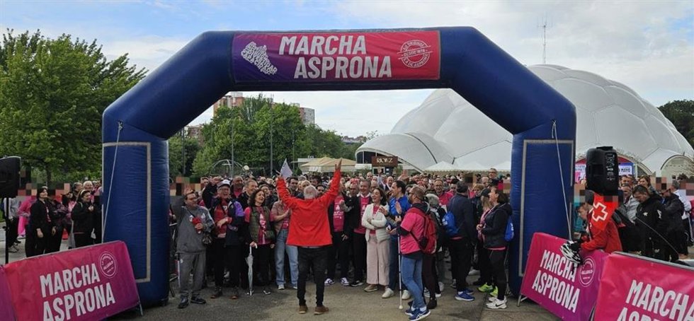 Salida de la 49 edición de la Marcha Asprona de Valladolid