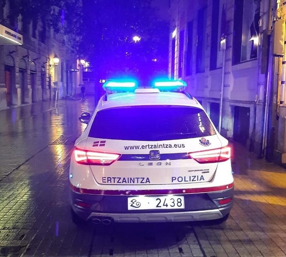 Vehículo de la Ertzaintza