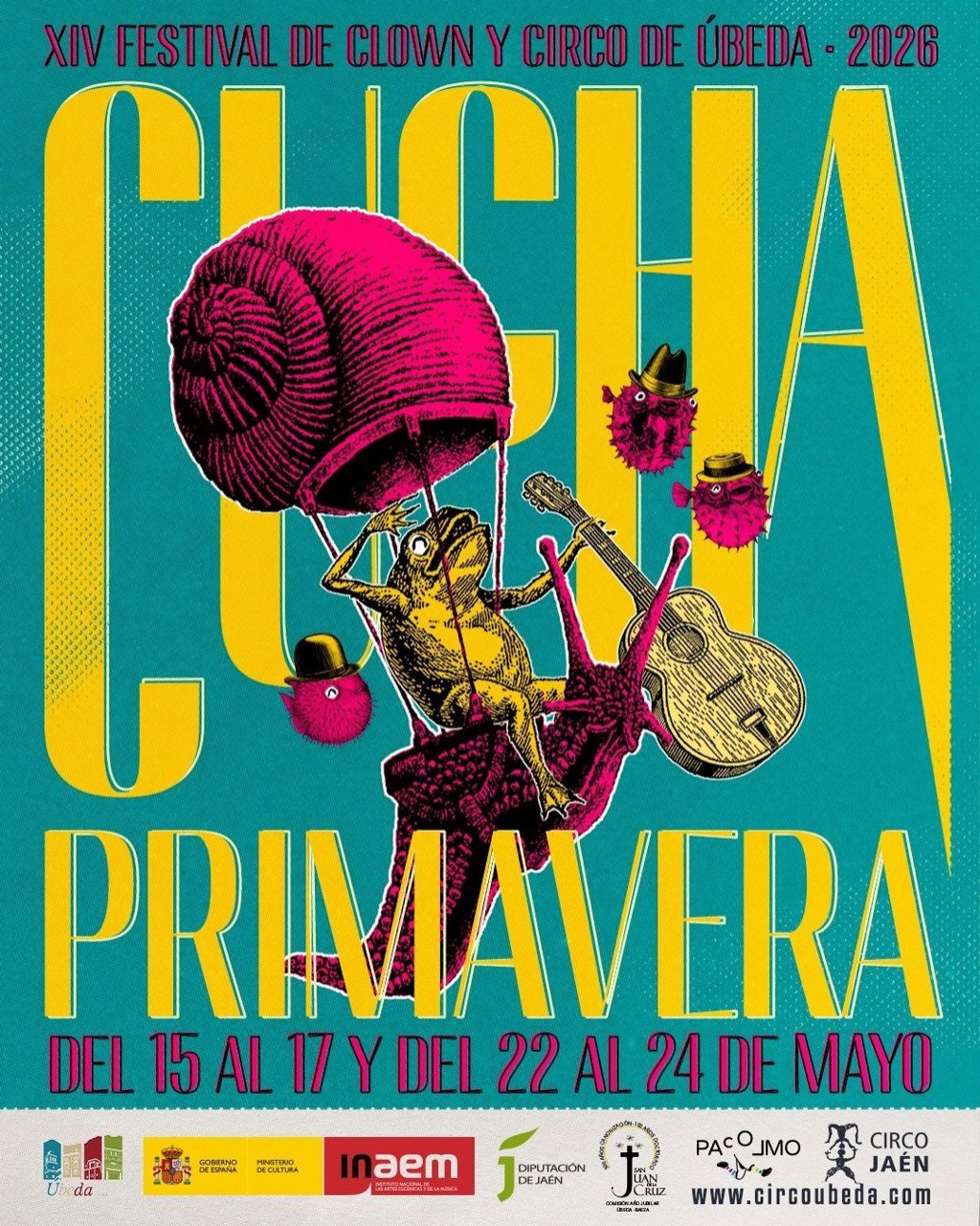 Cartel del festival Cucha de Primavera 2026.