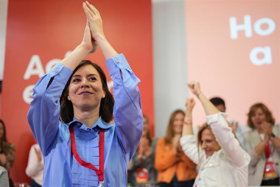 Imagen de la secretaria general del PSPV-PSOE, Diana Morant.