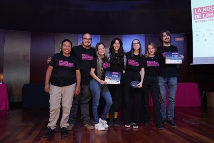 Participantes en una edición anterior de 'Cuéntame tu tesis'.