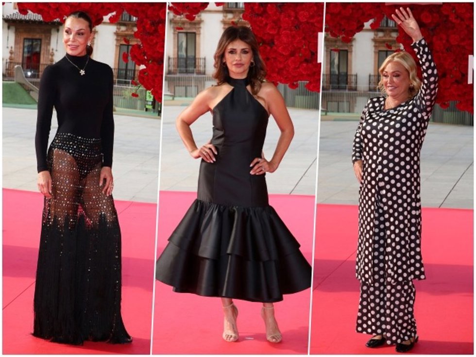 Elegancia y glamour en Sevilla: Mar Flores, Belén Esteban y Mónica Cruz brillan en la premiere de 'Berlín y la dama del armiño'