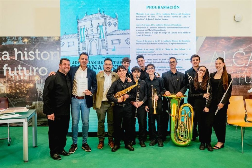 La presentación de las terceras Jornadas Regionalistas celebradas en Alcalá de Guadaíra (Sevilla).
