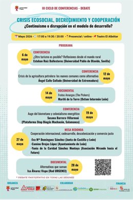 La ULE reflexiona e impulsa el debate sobre la crisis ecosocial y los modelos alternativos de desarrollo
