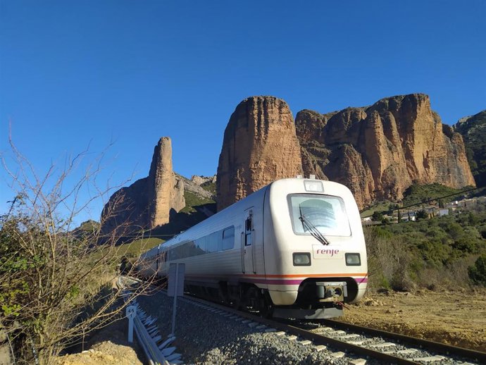 La Comarca de La Hoya de Huesca y Renfe retoman el Tren Geológico del Prepirineo
