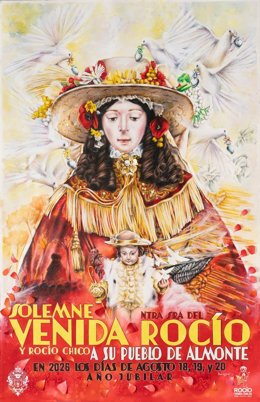 Cartel de la Venida de la Virgen del Rocío 2026.