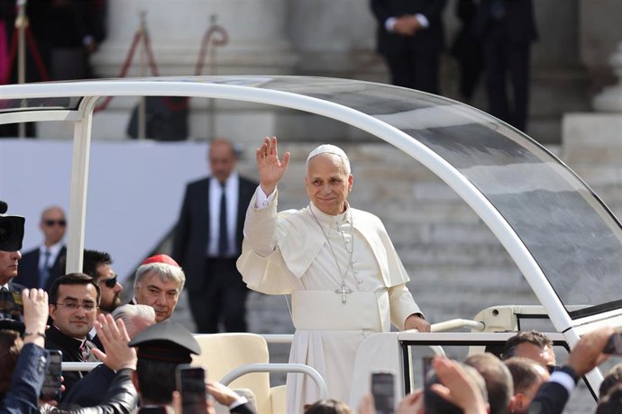 El Papa en Nápoles el 8 de mayo de 2026.