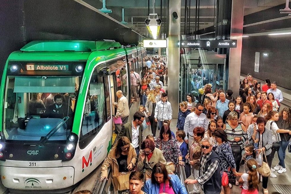 Archivo - Metro de Granada (imagen de archivo).