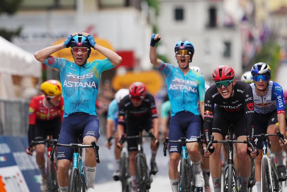 Thomas Silva gana la segunda etapa del Giro de Italia entre Burgas y Veliko Tarnovo