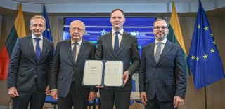 Firma de préstamo SAFE de la Comisión Europea junto con las autoridades lituanas
