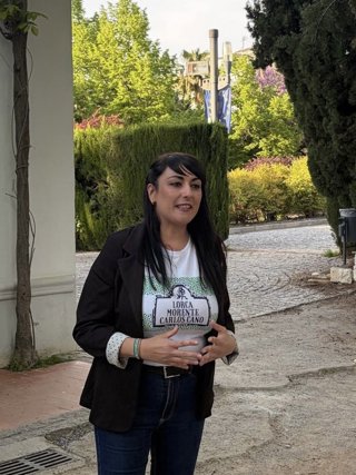 La candidata de Adelante Andalucía por Granada, Inmaculada Manzano.