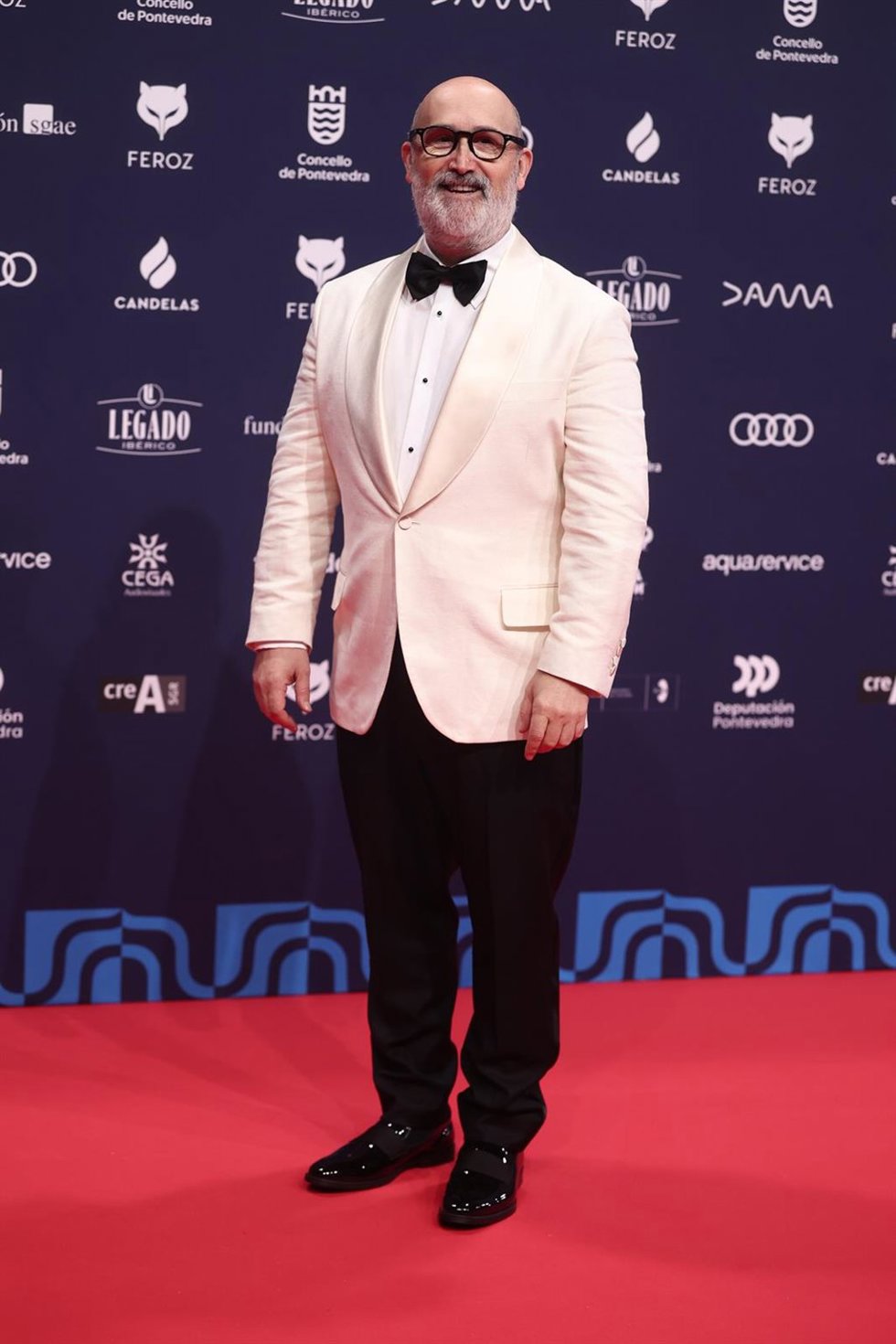Archivo - El actor Javier Cámara posa en la alfombra roja de los Premios Feroz 2026, en el Pazo da Cultura, a 24 de enero de 2026, en Pontevedra, Galicia (España).