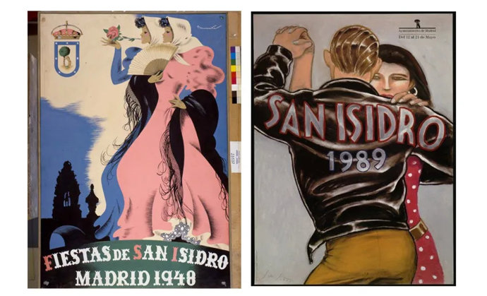 Más que parpusas y claveles: un paseo por la historia de Madrid a golpe de la cartelería de San Isidro