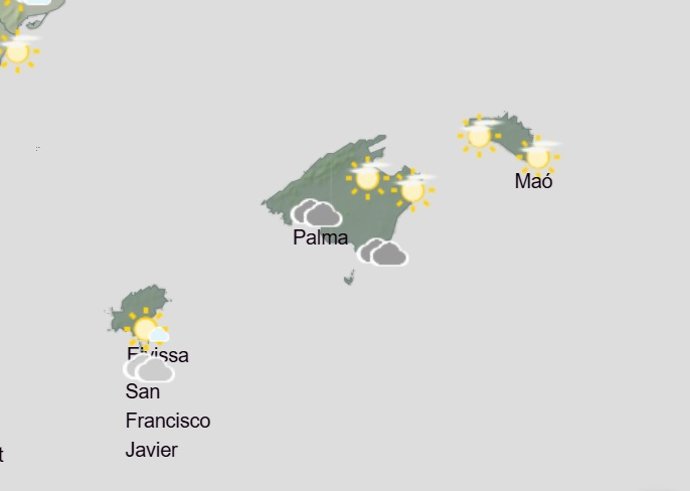 El tiempo hoy, domingo 10 de mayo, en Baleares.